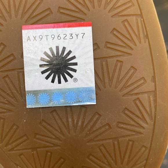 UGG Suede Loafers with Bedazzled Detail in 1.5” Chunky Heel - Picture 10 of 10